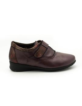 Zapato Tamicus De Piel Burdeos STYLO-10