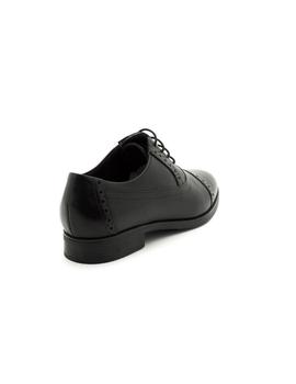 Zapato Pitillos De Piel Negro 5370