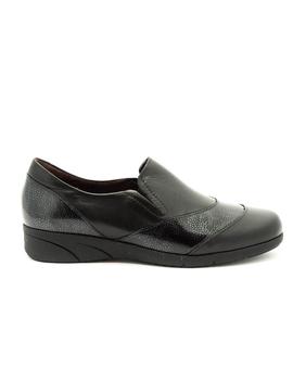 Zapato Pitillos De Piel Negro 2800