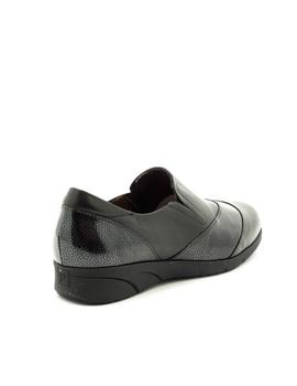 Zapato Pitillos De Piel Negro 2800