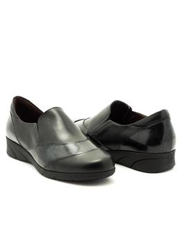 Zapato Pitillos De Piel Negro 2800