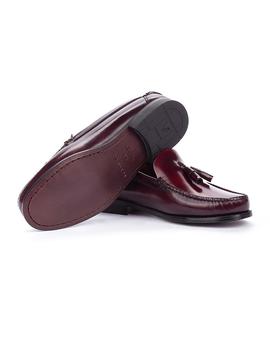 Mocasín Martinelli C101-0018AYM Burdeos para hombre